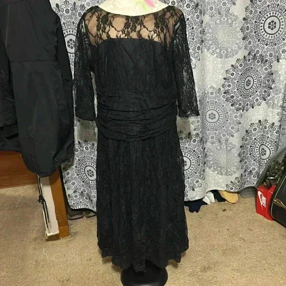 Kiyonna cocktail lace dress size 1